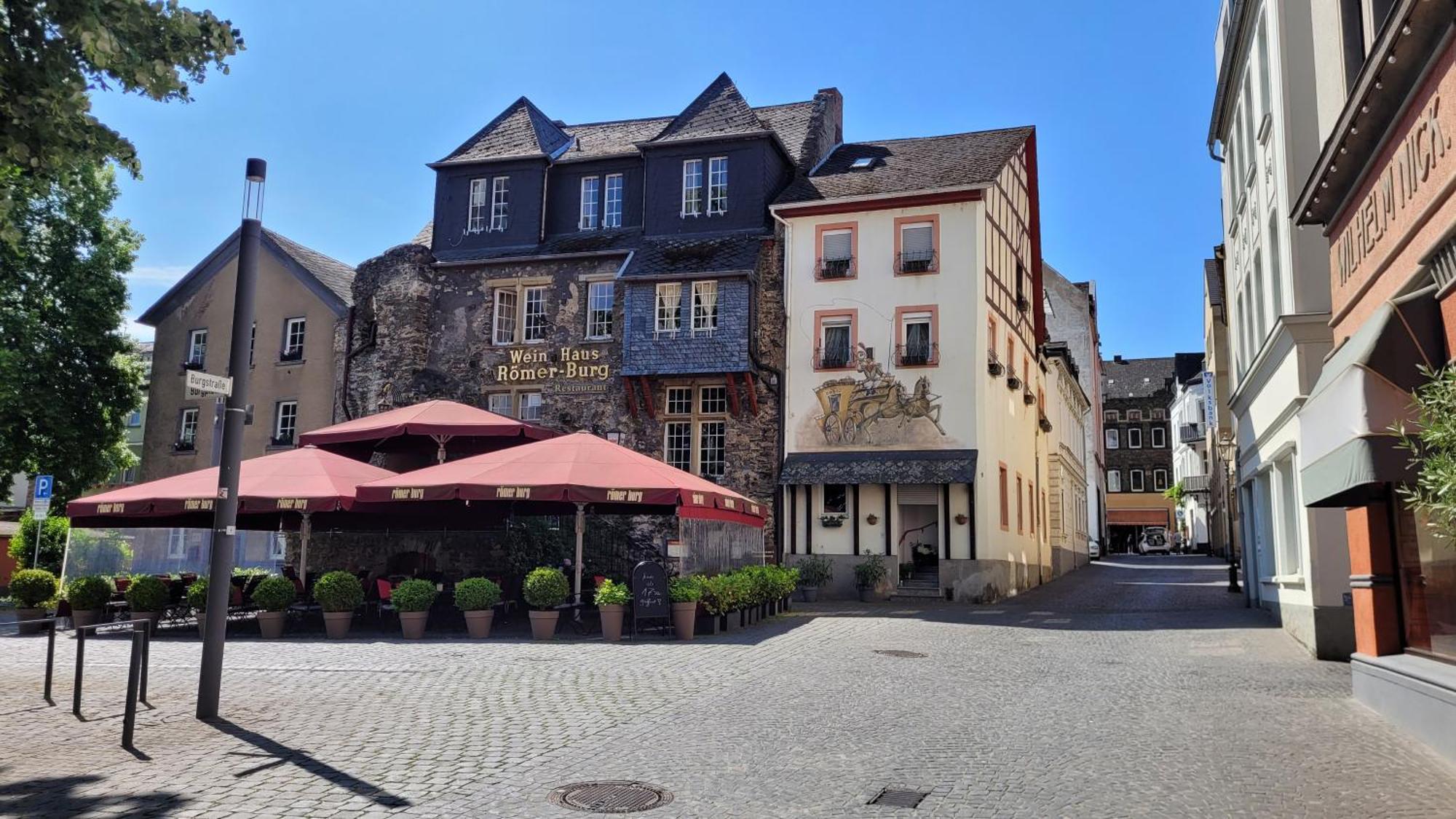 Urlaub Am Rhein, Ferienwohnung Mit Garten Boppard Eksteriør bilde