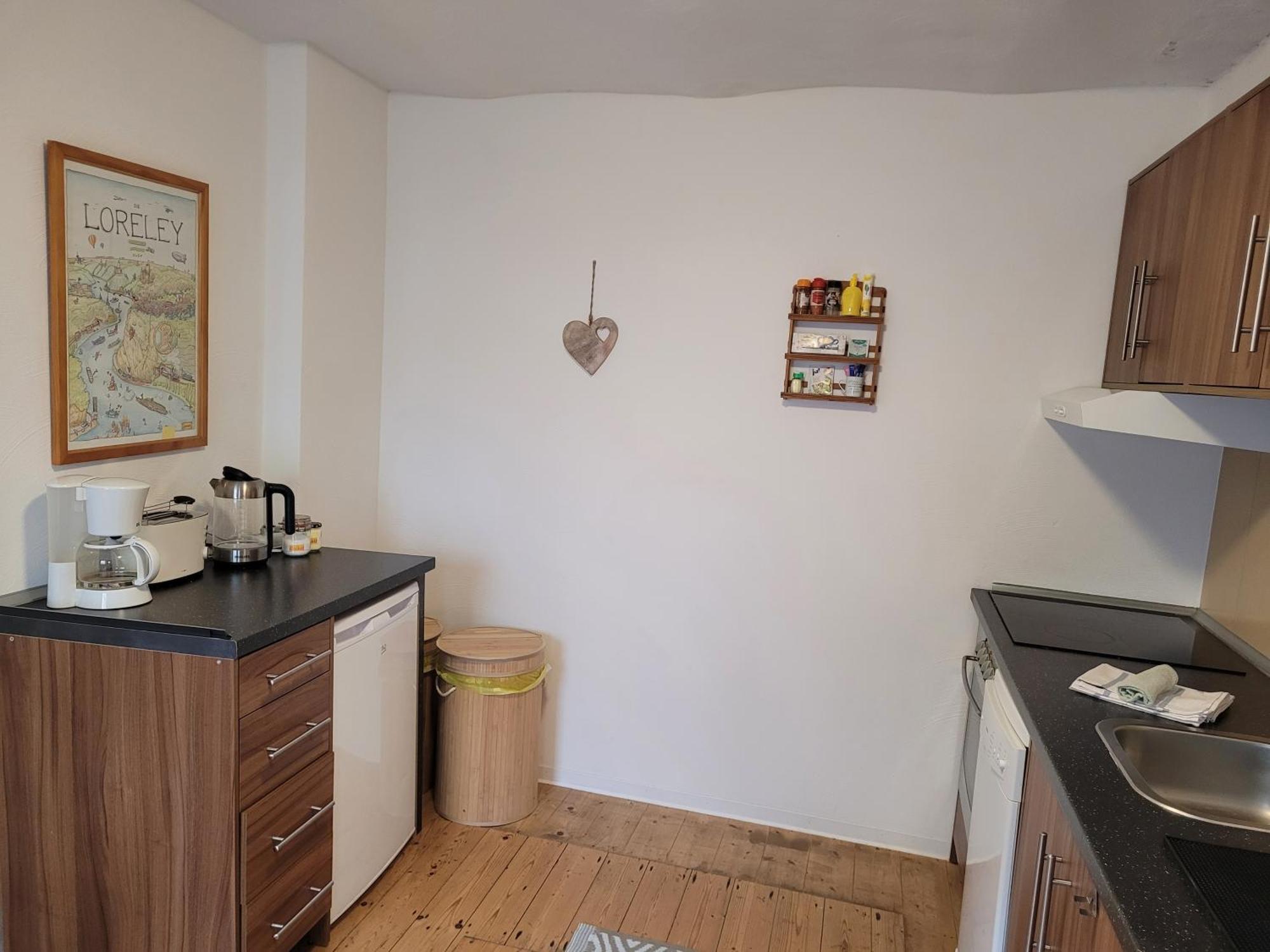 Urlaub Am Rhein, Ferienwohnung Mit Garten Boppard Eksteriør bilde
